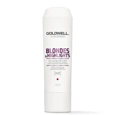 Анти - Жълт балсам за руса коса Goldwell Dualsenses Blonde and Highlights Anti-Yellow Conditioner 200ml