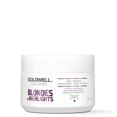 Маска за руса коса Goldwell Dualsenses Blonde and Highlights Anti-Yellow 60Sec Treatment 200ml