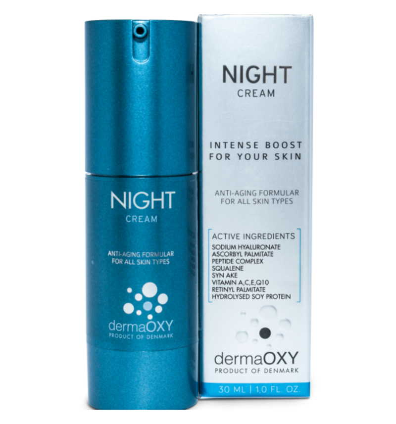 Нощен крем за лице Dermaoxy Night Cream 30ml