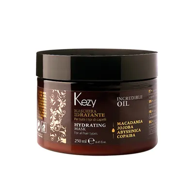 Хидратираща маска за коса Kezy Incredible Oil Hydrating Mask 250ml