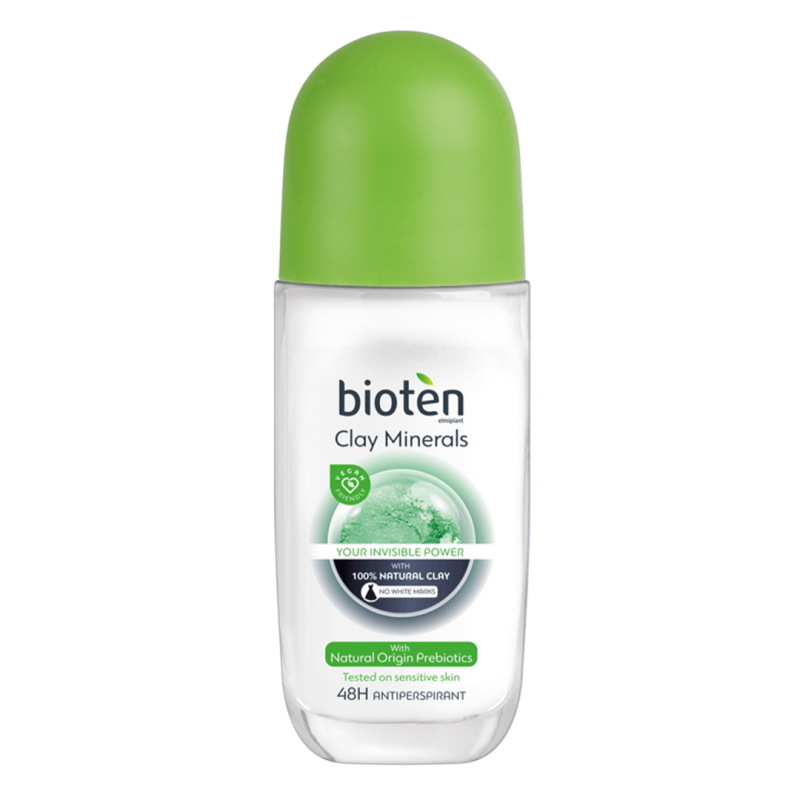 Дамски дезодорант ролон против изпотяване Bioten Clay Minerals 48h Anti Perspirant 50ml