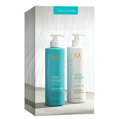 Подаръчен комплект за боядисана коса Moroccanoil Color Care Duo 2X500ml Gift Set