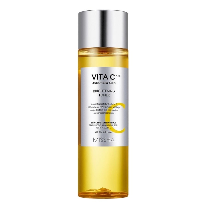 Изсветляващ тонер с Витамин C Missha Vita C Plus Brightening Toner 200ml
