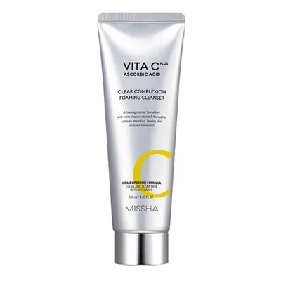 Почистваща пяна за лице с Витамин C Missha Vita C Plus Clear Complexion Foaming Cleanser 120ml