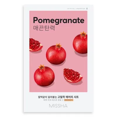 Текстилна маска за лице с Нар Missha Airy Fit Sheet Pomegranate