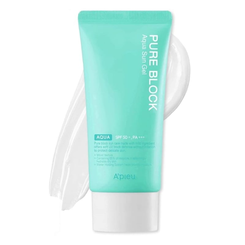 Слънцезащитен крем за лице A’pieu Pure Blcok Aqua Sun Gel EX SPF50+ 50ml