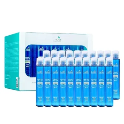 Възстановяващ филър с кератин, серамиди и колаген Lador Perfect Hair Fill-up 20x13ml