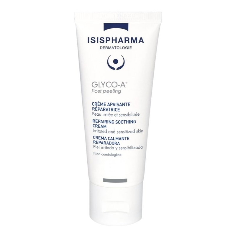 Успокояващ и възстановяващ крем след пилинг Isis Pharma Glyco-A Repairing Soothing Cream 40ml