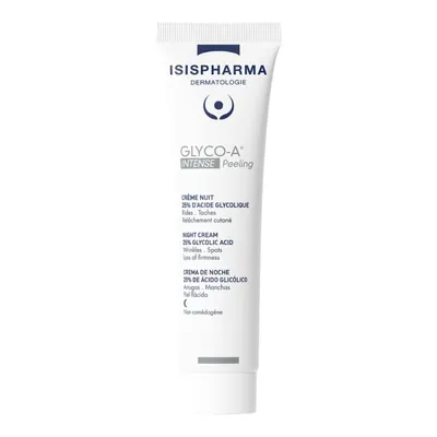 Интензивен нощен пилинг крем против бръчки тъмни петна Isis Pharma Glyco-A Intensive Peeling Night Cream 25% Glycolic Acid 30ml