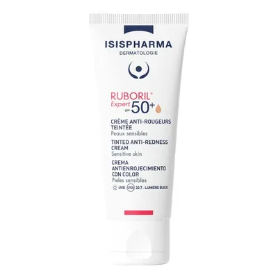 Слънцезащитен крем при зачервена кожа Isis Pharma Ruboril Expert SPF 50+ Tinted Anti-redness Cream 40ml