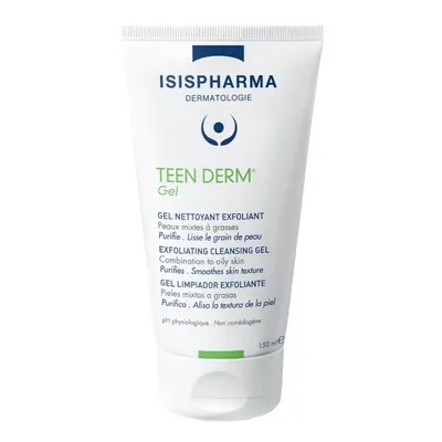 Почистващ гел за мазна кожа Isis Pharma Teen Derm Gel Exfolianting Cleansing Gel 150ml