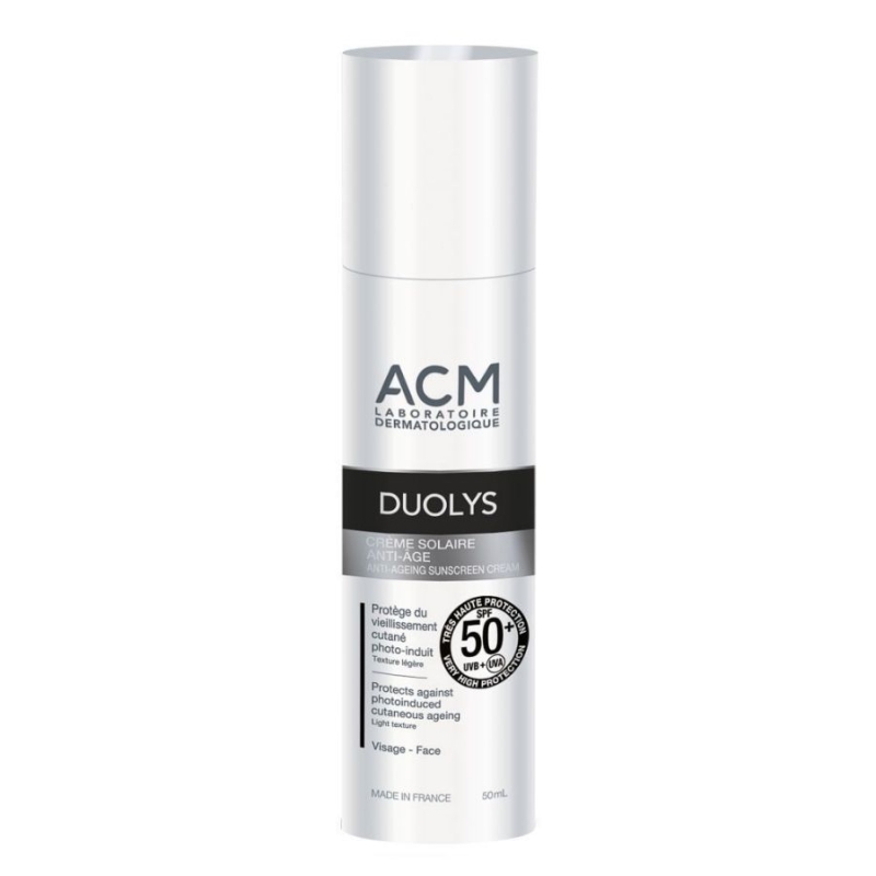Слънцезащитен анти ейдж крем ACM Laboratorie Duolys Creme Solaire Anti-Ageing Sunscreen SPF50 50ml