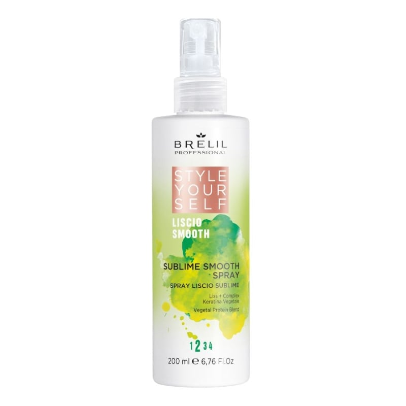 Изглаждащ термозащитен спрей със средна Brelil Style Smoooth Spray 200ml