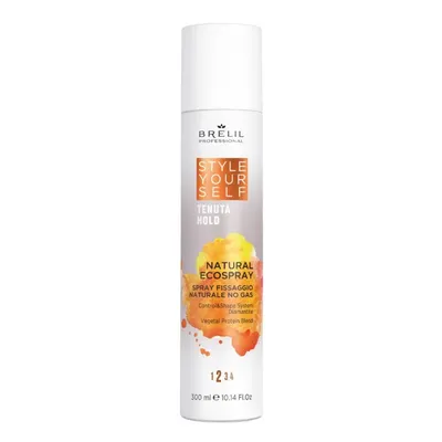 Лак за коса с естествена фиксация без газ Brelil Style Natural Ecospray 300ml