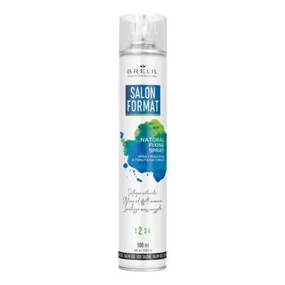 Лак за коса слаба фиксация Brelil Salon Format Natural Hairspray 500ml