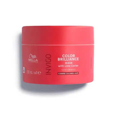 Маска за боядисана гъста коса Wella Professionals Color Brilliance Shampoo for Thick Hair Mask 150ml