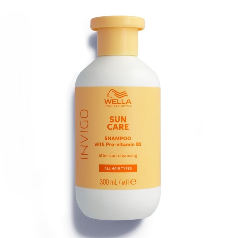 Почистващ шампоан след слънце за всеки тип коса Wella Professionals Invigo Sun After Sun Shampoo 300ml