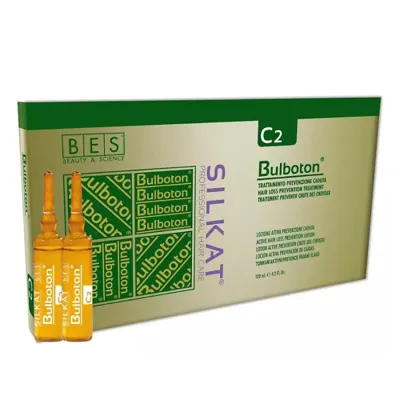 Ампули против косопад BES Silkat Bulboton Lotion Against Hair Loss 12X10ml