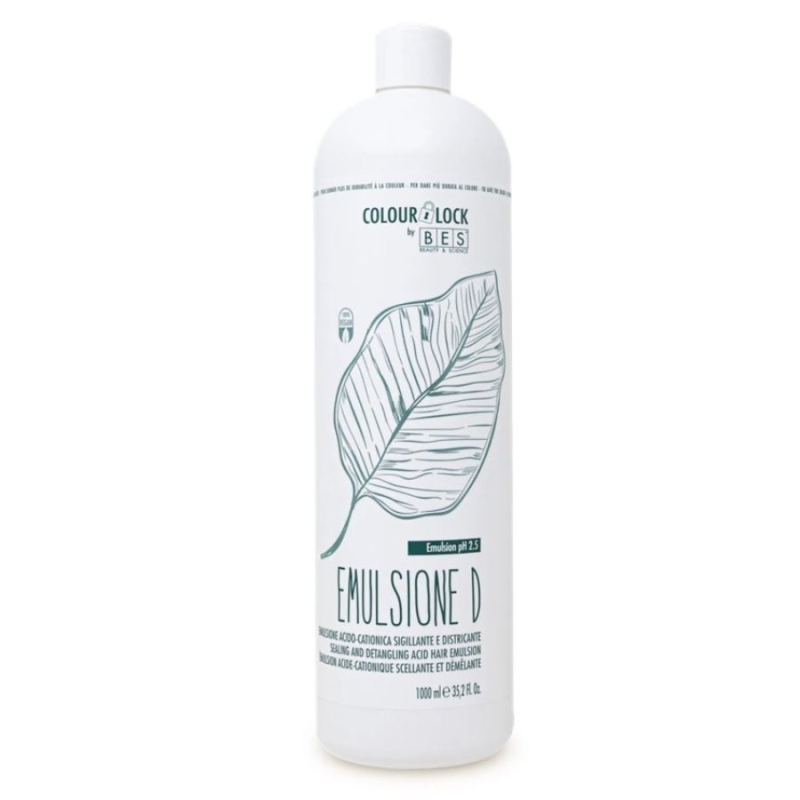 Балсам - емулсия Д за след боядисване BES Silkat Color Lock Emulsione D 1000ml
