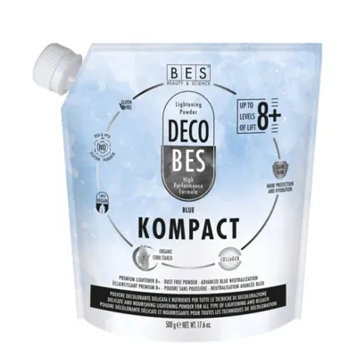 Обезцветяващ прах (5 НИВА) DECOBES Kompact Bleaching Powder 450g