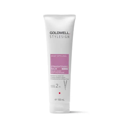 Изглаждащ термозащитен крем за плътна коса Goldwell StyleSign Straightening Balm 100ml