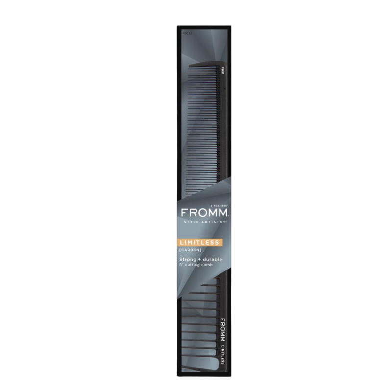Карбонов гребен за подстригване 20см FROMM Limitless 8" Carbon Cutting Comb