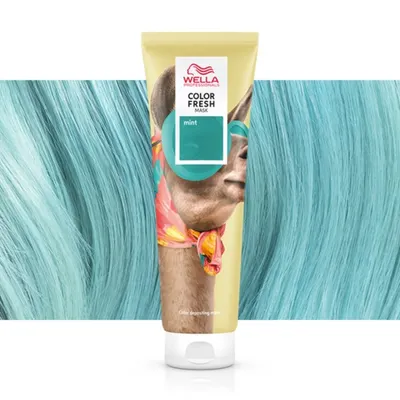 Оцветяваща маска за коса Wella Professionals Color Fresh Mask Mint 150ml