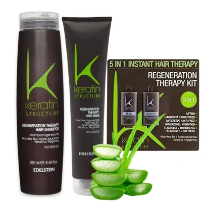 Регенериращ комплект за коса с Кератин Edelstein Keratin Structure Regeneration Therapy Set