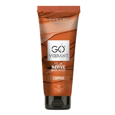 Оцветяваща маска Farcom Professional Go Vibrant Mask Copper 200ml