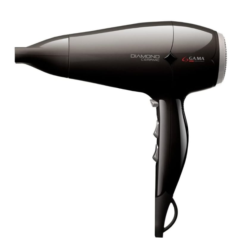 Сешоар за коса Gama Professional Diamond Ceramic Black Hair Dryer