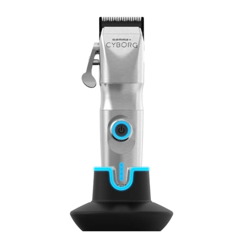 Професионална метална машинка за подстригване GAMMA+ CYBORG Hair Clipper