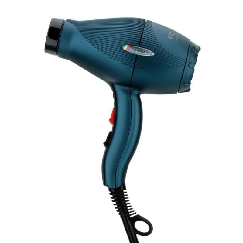 Професионален сешоар Gamma+ E.T.C Light Hair Dryer Dark Green 1800 -2100 W