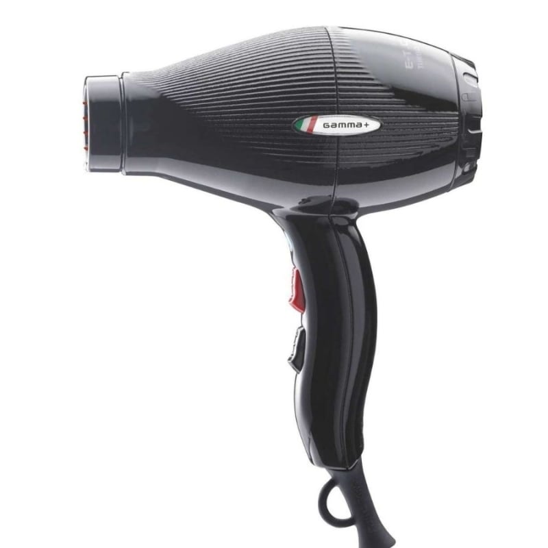 Професионален сешоар Gamma+ E.T.C Light Hair Dryer Nylon Black 1800 -2100 W