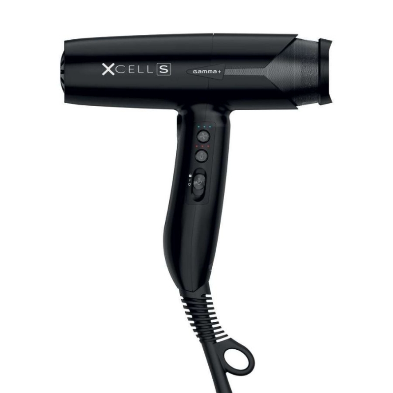 Професионален сешоар Gamma+ XCell S Black Hair Dryer