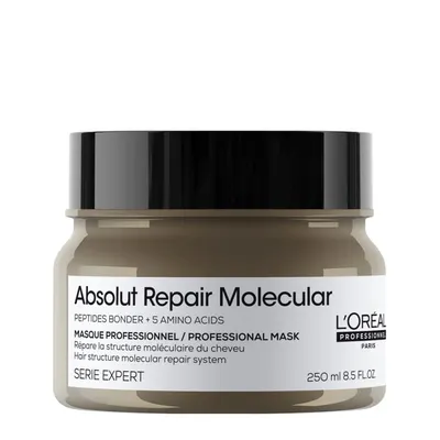 Професионална концентрирана маска за всеки тип увредена коса Loreal Professionnel Serie Expert Absolut Repair Molecular Mask 250ml