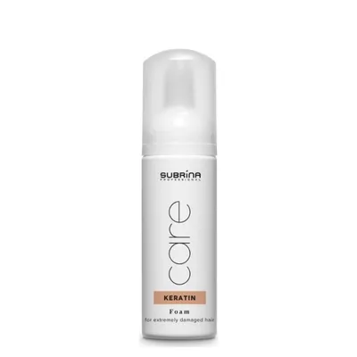 Подхранваща кератинова пяна за силно увредена коса Subrina Professional Care Keratin Foam 150ml