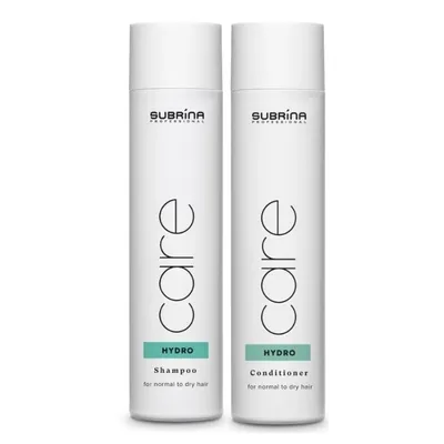 Интензивно хидратиращо дуо за суха коса Subrina Professional Care Hydro Set Shampoo + Conditioner