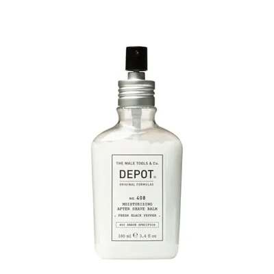 Овлажняващ афтършейв балсам Depot No. 408 Moisturizing After Shave Balm 100ml Fresh Black Pepper