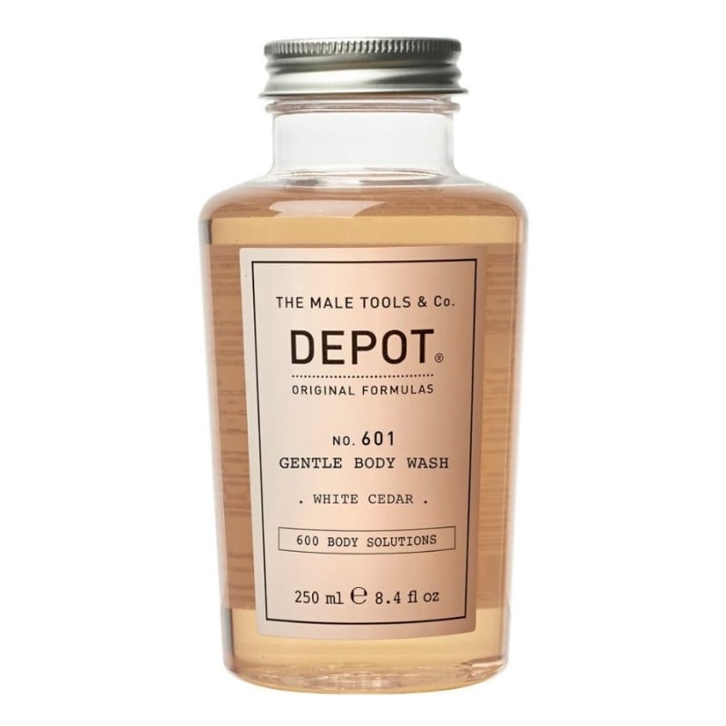 Нежен душ гел Depot No. No. 601 Gentle Body Wash 250ml White Cedar