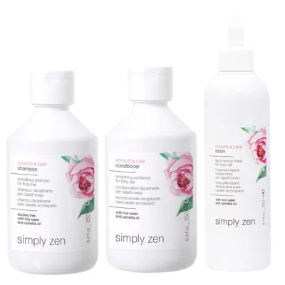 Изглаждащ комплект за коса Simply Zen Smooth & Care Hair Set