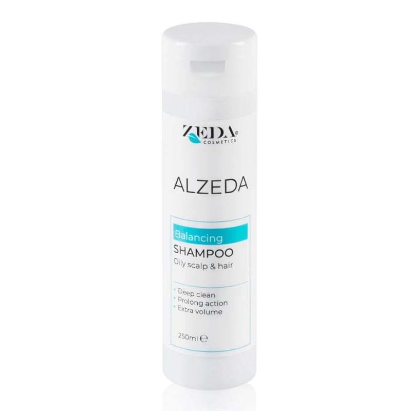 Шампоан – Регулатор на себума при мазна коса Alzeda Balancing Shampoo for Oily Scalp & Hair 250ml