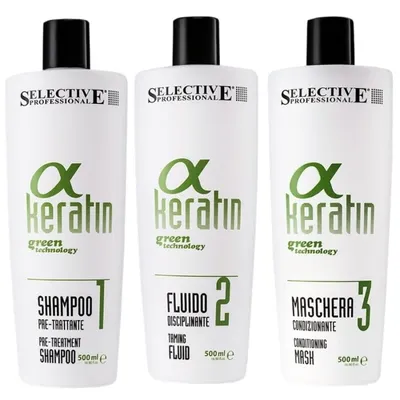 Кератинова терапия за трайно изправяне Selective Alpha Keratin Set