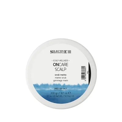Детоксикиращ и почистващ скраб за скалп Selective ONCARE SCALP Marine Scrub 200g