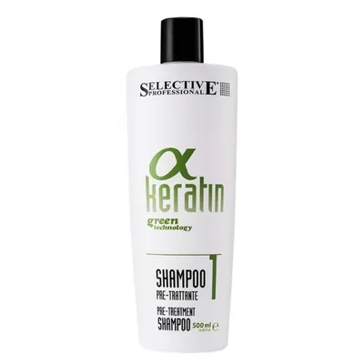 Подготвителен и дълбоко почистващ шампоан Selective A Keratin Pre-Treatment Shampoo N1 500ml