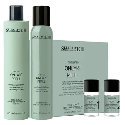 Възстановяващ комплект за обем и плътност Selective ОnCare Refill Treatment Set