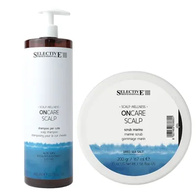 Детоксикираща рутина за скалп Selective ONCARE SCALP Set