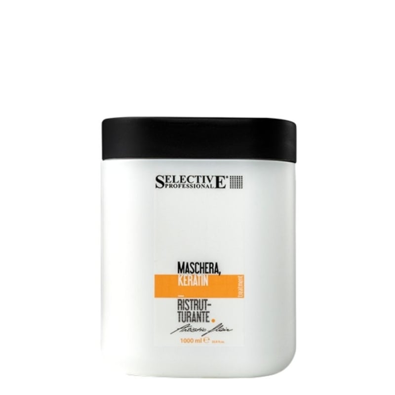 Интензивно реструктурираща и овлажняваща маска с кератин Selective Artistic Flair Keratin Mask 1000ml