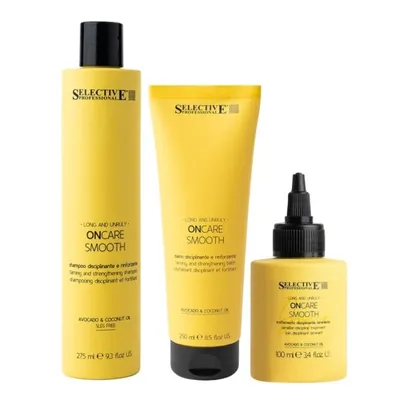 Изглаждаща рутина за дълга и непокорна коса Selective ОnCare Smooth Set