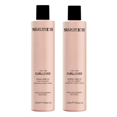 Сет за къдрава коса Selective Curllover Set Shampoo + Conditioner