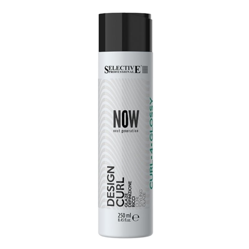 Течен гел за къдрици със силна фиксация Selective Now Design Curl 250ml